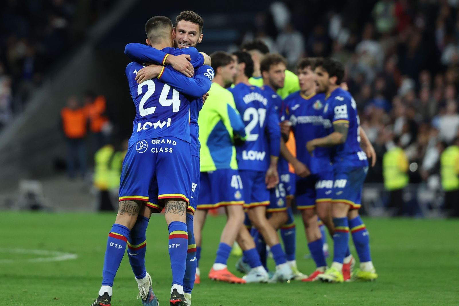 Las fotos de la derrota del Real Madrid contra el Getafe