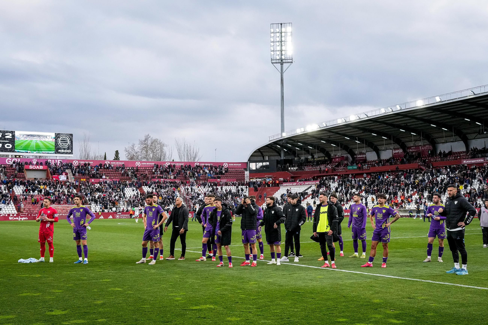 Las fotos del Albacete - Málaga CF