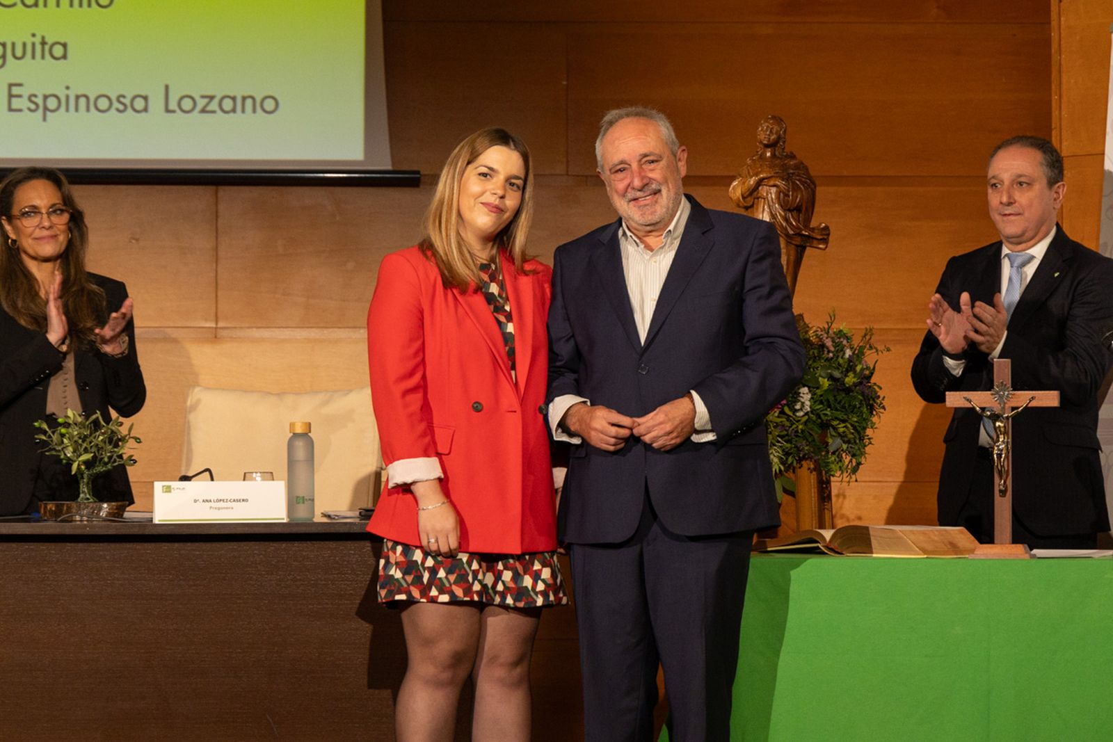 Acto institucional del Colegio de Farmacéuticos de Jaén con motivo de la festividad de su patrona