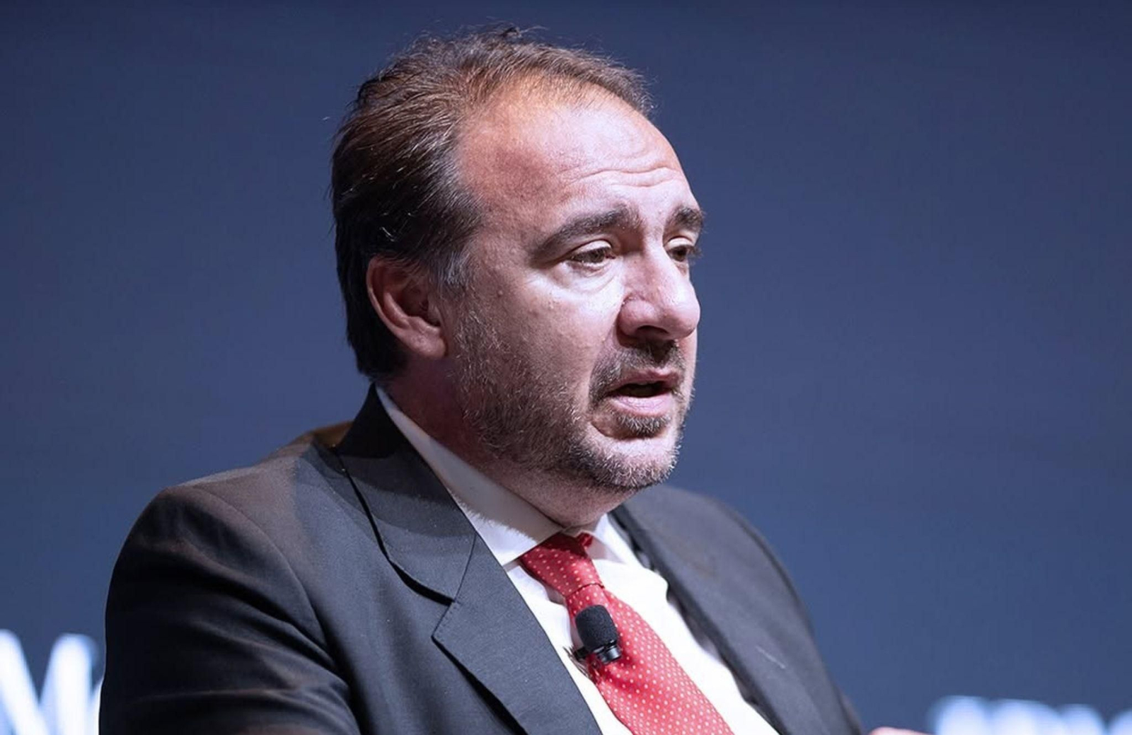 Luca Molinari, durante un evento