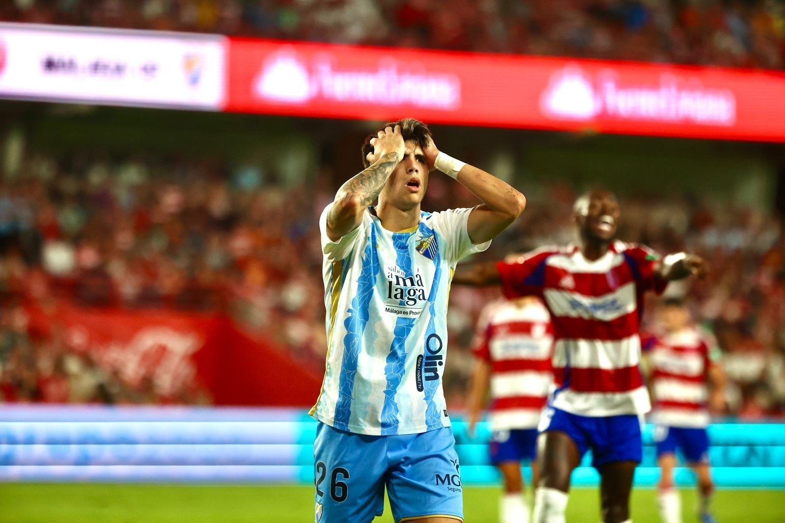 La etapa de Antoñito Cordero en el Málaga CF, en fotos