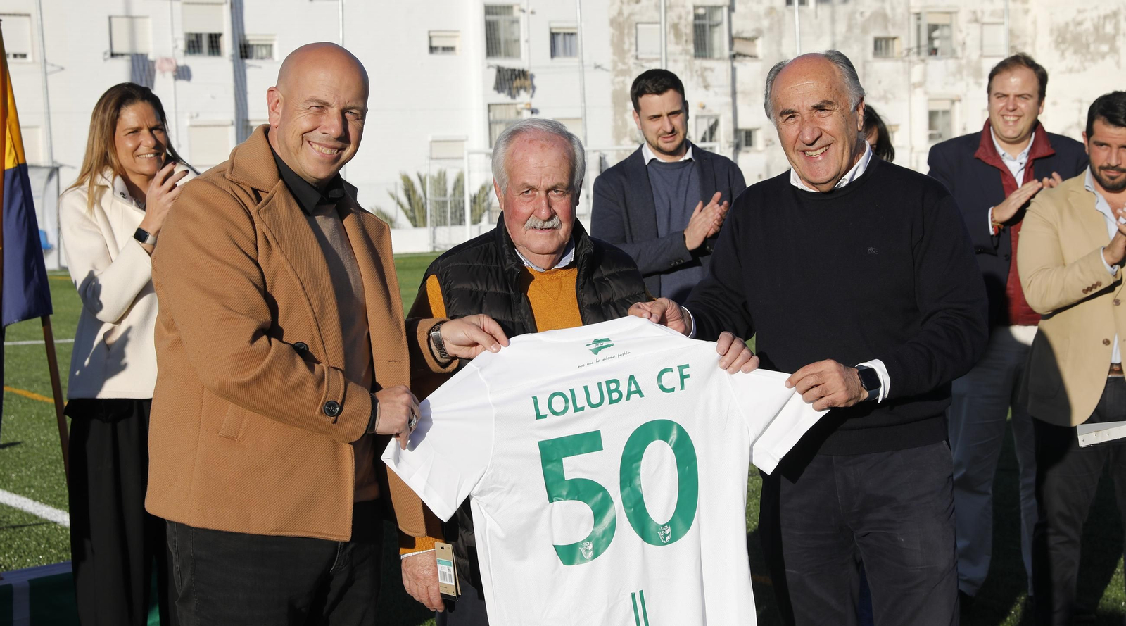 Las fotos de la inauguración del césped artificial del campo Teodosio Tomás del Loluba de Algeciras Las fotos de la inauguración del césped artificial del campo Teodosio Tomás del Loluba de Algeciras