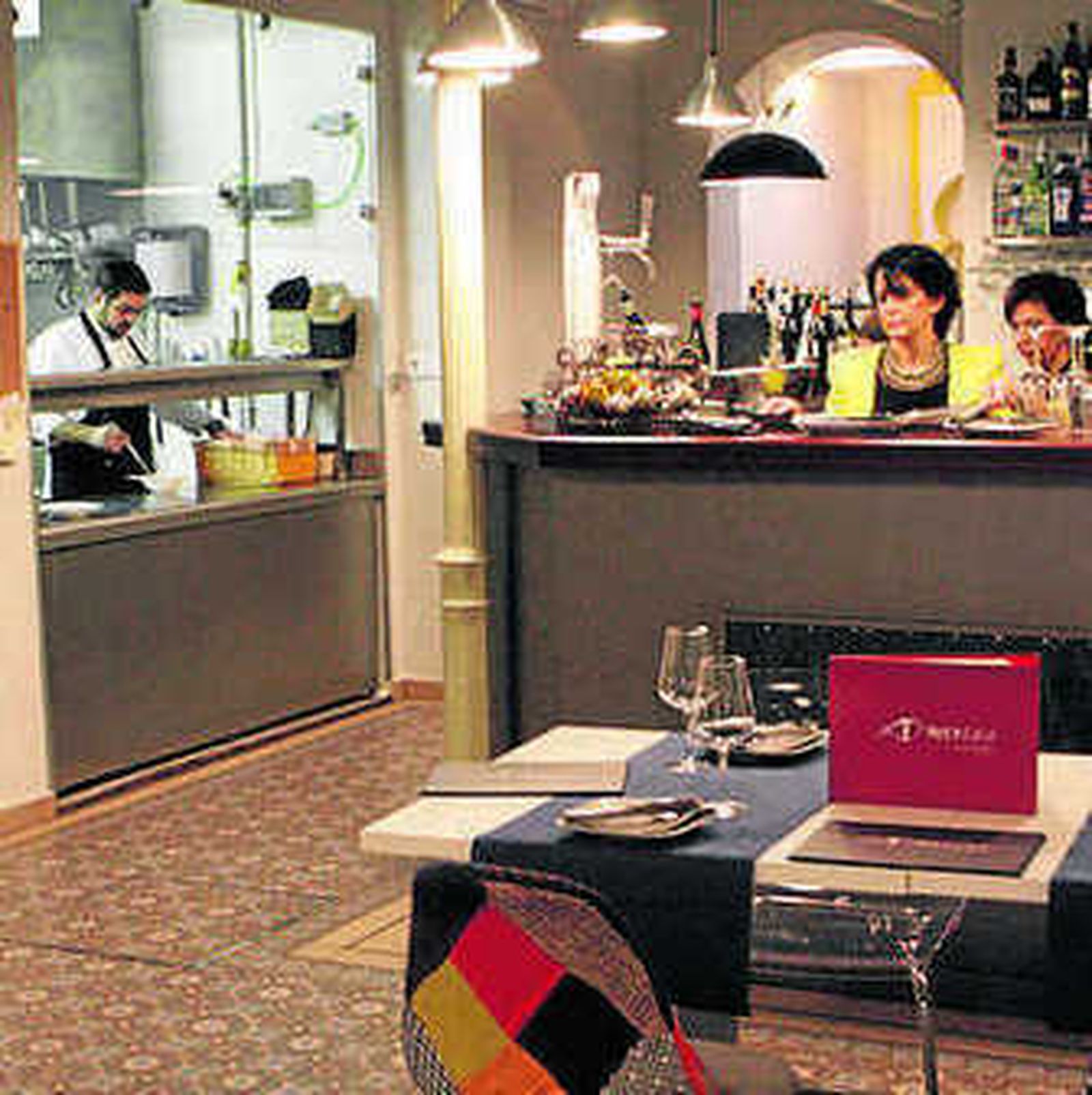 Vista general del local.