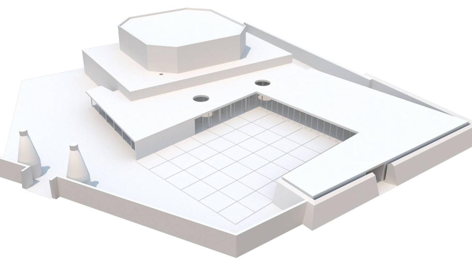Imagen del proyecto arquitectónico elaborado por Fernando Visedo. Imagen del proyecto arquitectónico elaborado por Fernando Visedo.