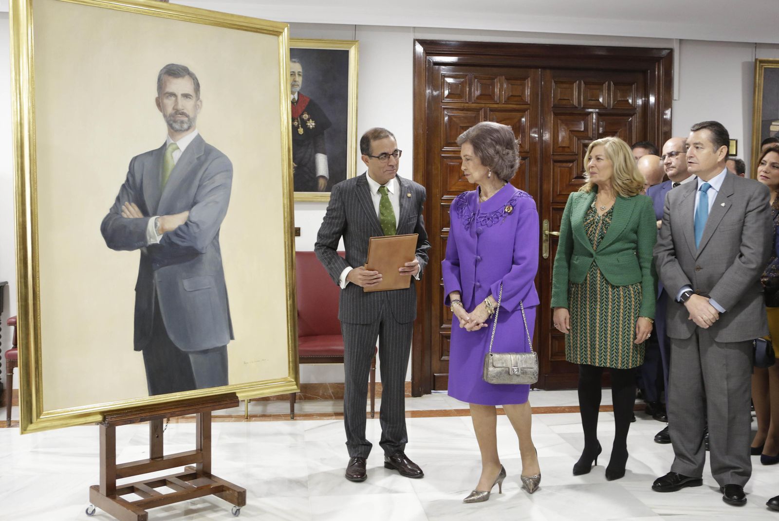 La Reina Sofía, en la entrega del I Premio Carrillo Salcedo
