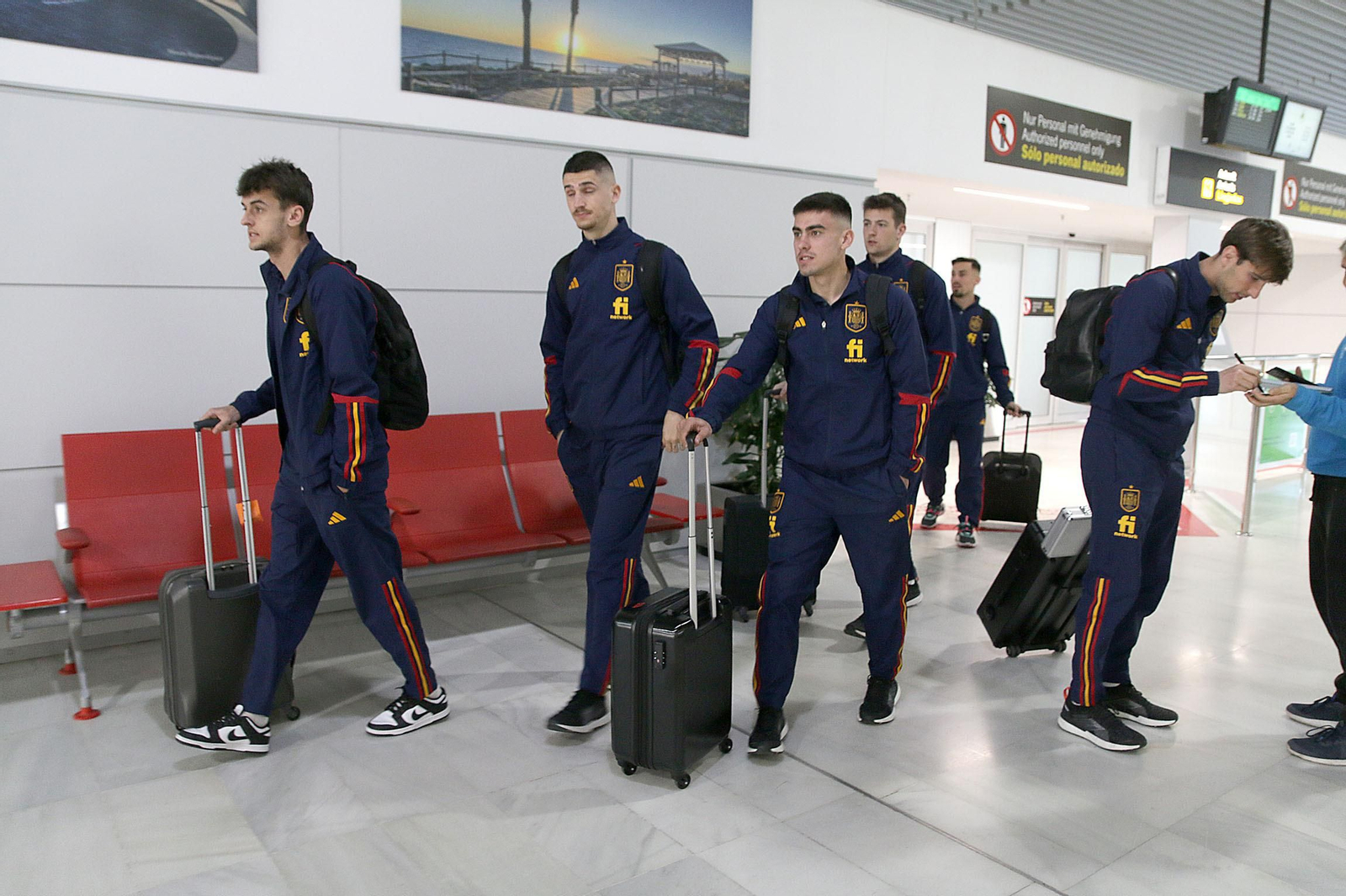 La Selección Española Sub-21 aterriza en Almería