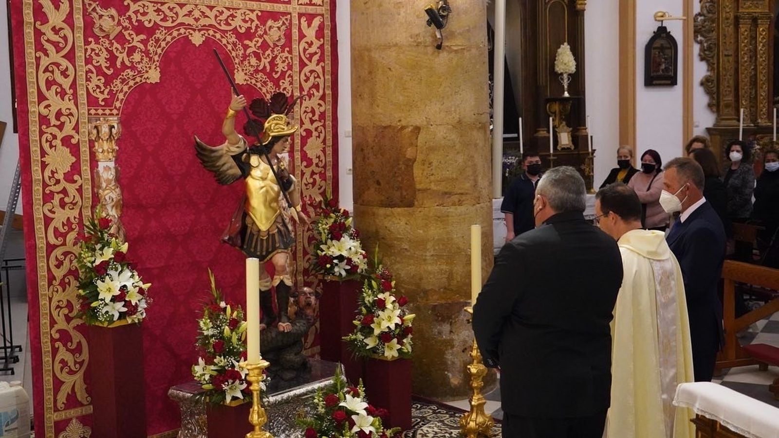El barrio de Los Cerrillos, en Berja, cierra hoy tres días de  advocación a San Miguel Arcángel
