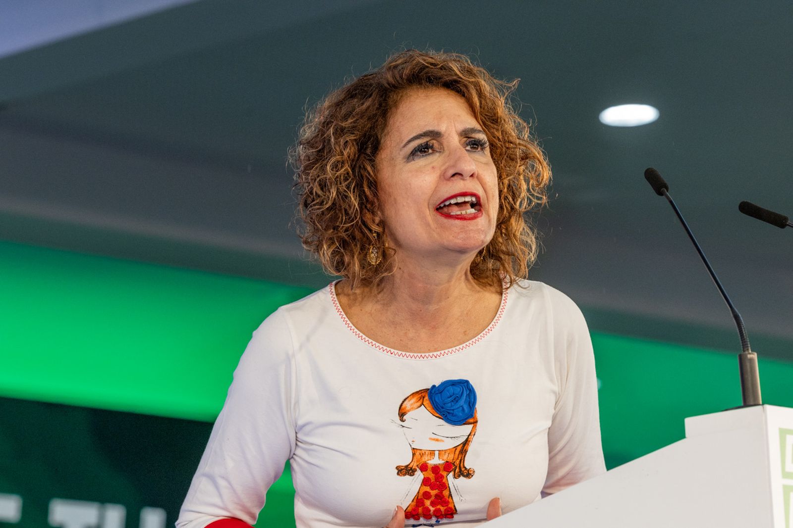 Acto en defensa de los servicios públicos para celebrar el 28F en Jaén