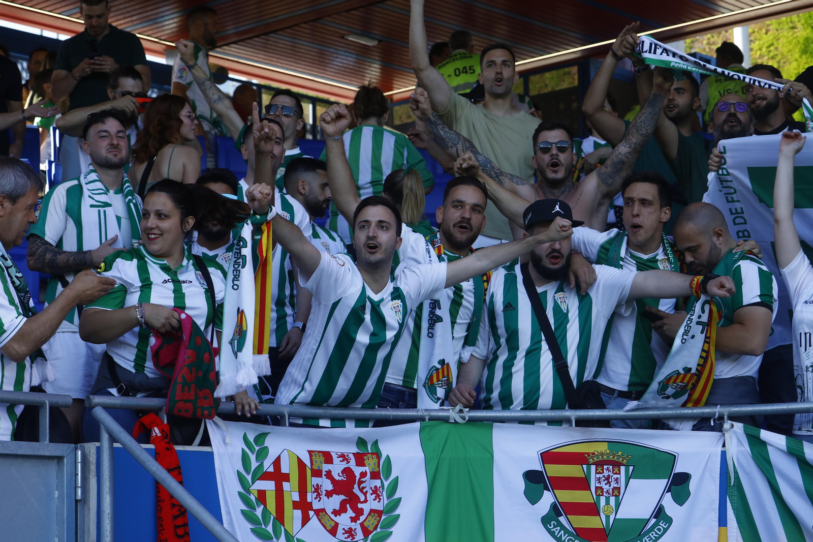 Así vivió la afición del Córdoba CF el partido ante el Barcelona Atlètic en el Estadio Johan Cruyff