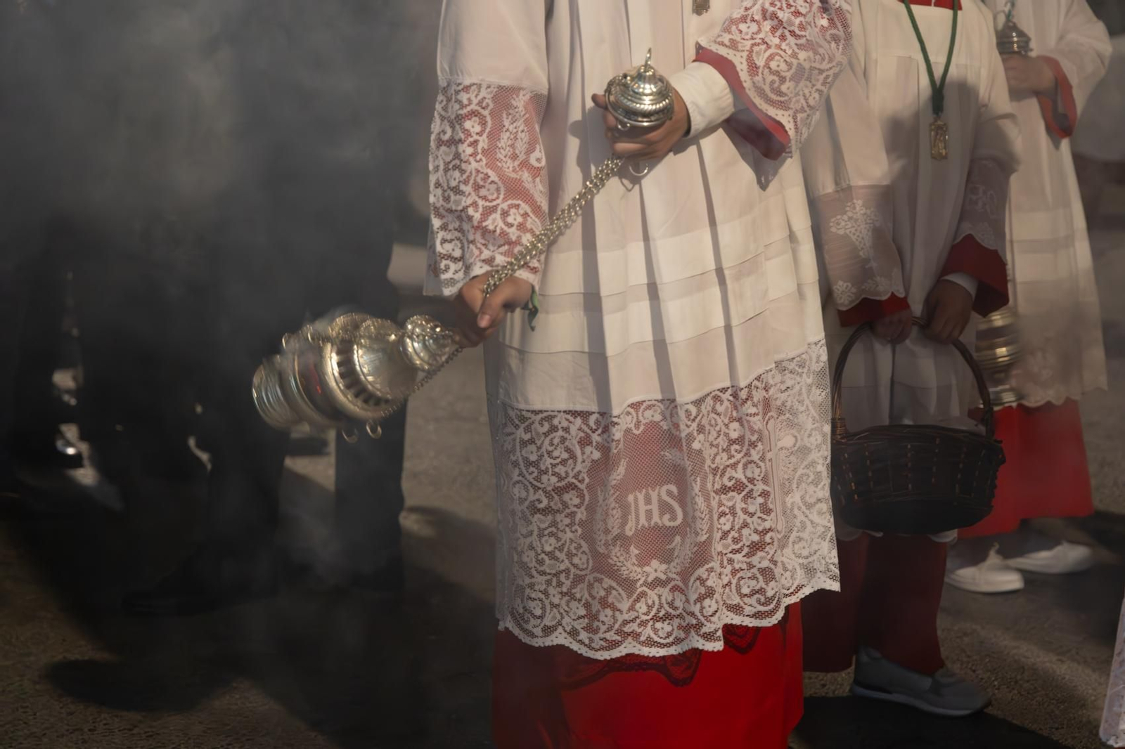 Santa Ana, patrona de Torredelcampo, recibe el bastón de mando como Alcaldesa Perpetua.