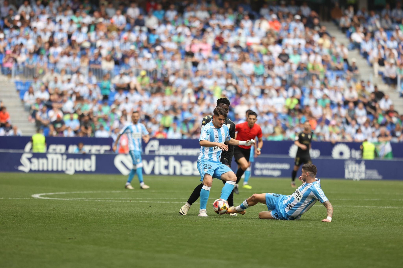 Málaga CF-AD Ceuta, en fotos