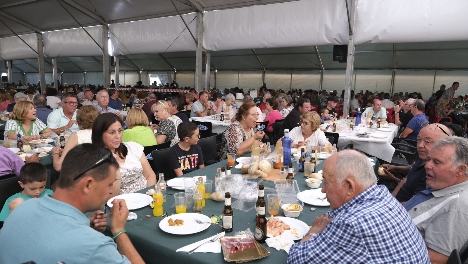Imágenes de la comida anual de la CUCN, en Níjar