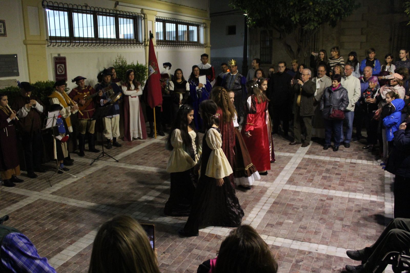 Representación histórica del Terremoto de Vera de 1518