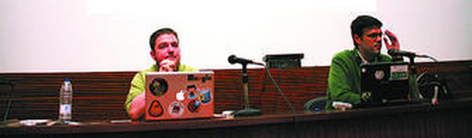 Pablo Recio durante su intervención de ayer.