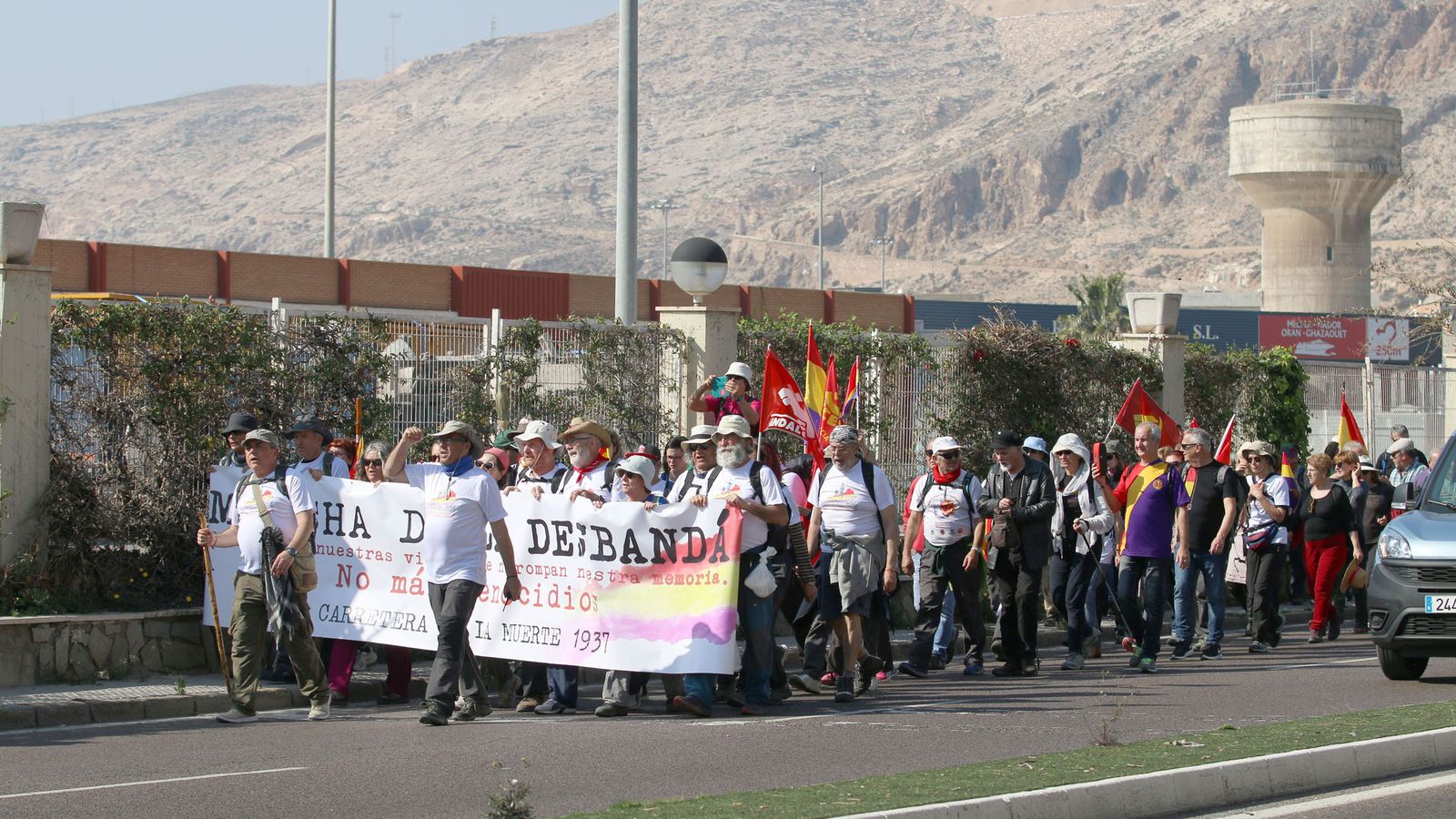 Recorrido que se realiza anualmente en recuerdo de la matanza.