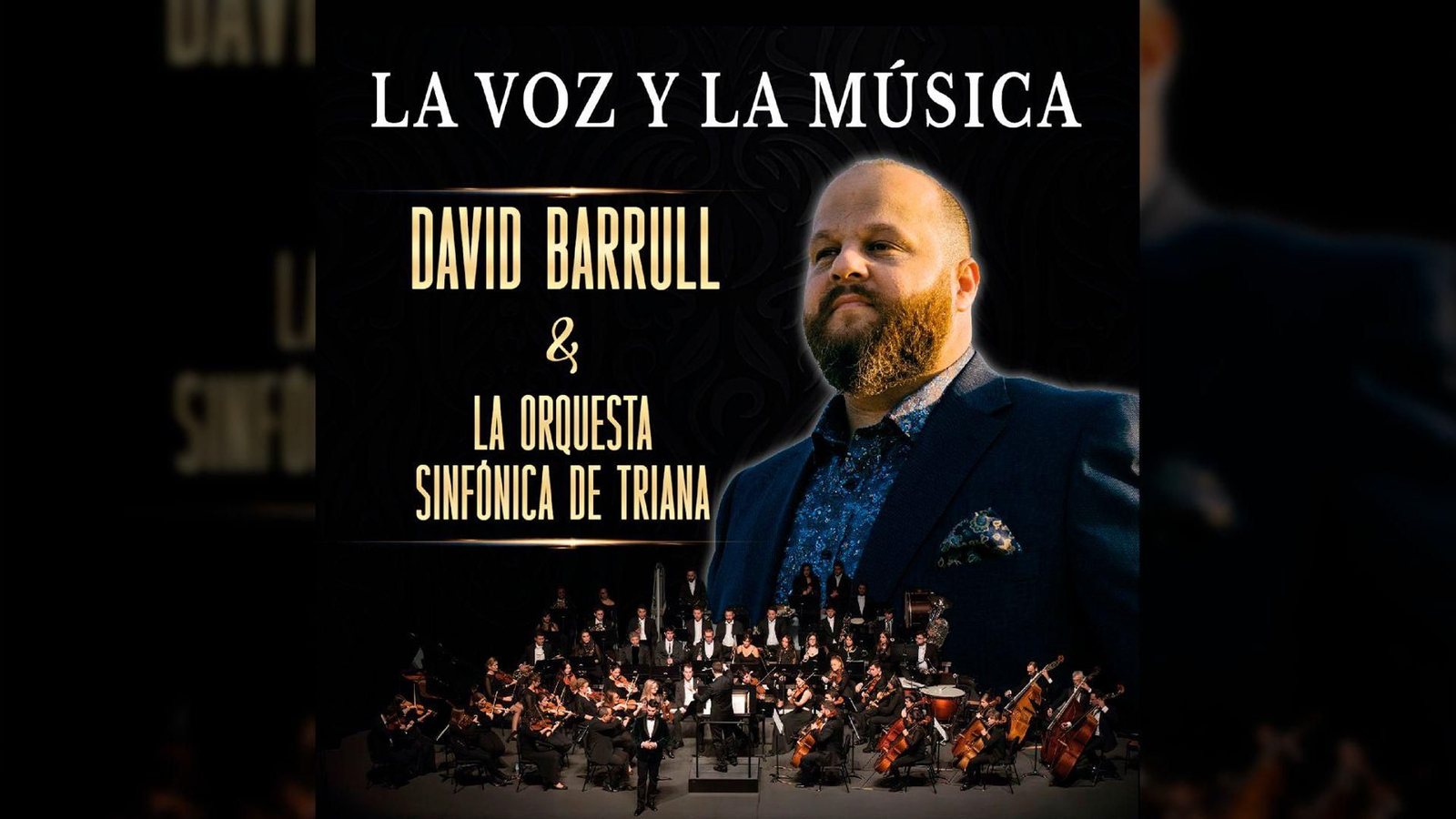 Cartel de presentación 'La voz y la música'.