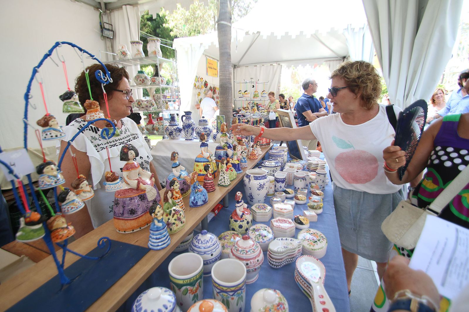 Fotogalería de la inauguración de la feria de alfarería. Feria de Almería 2019