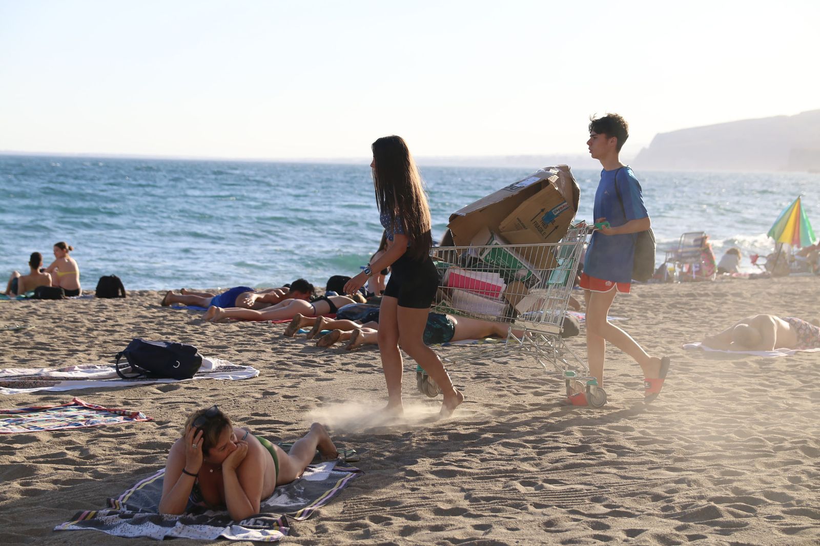 Fotogalería de los preparativos de la noche de San Juan