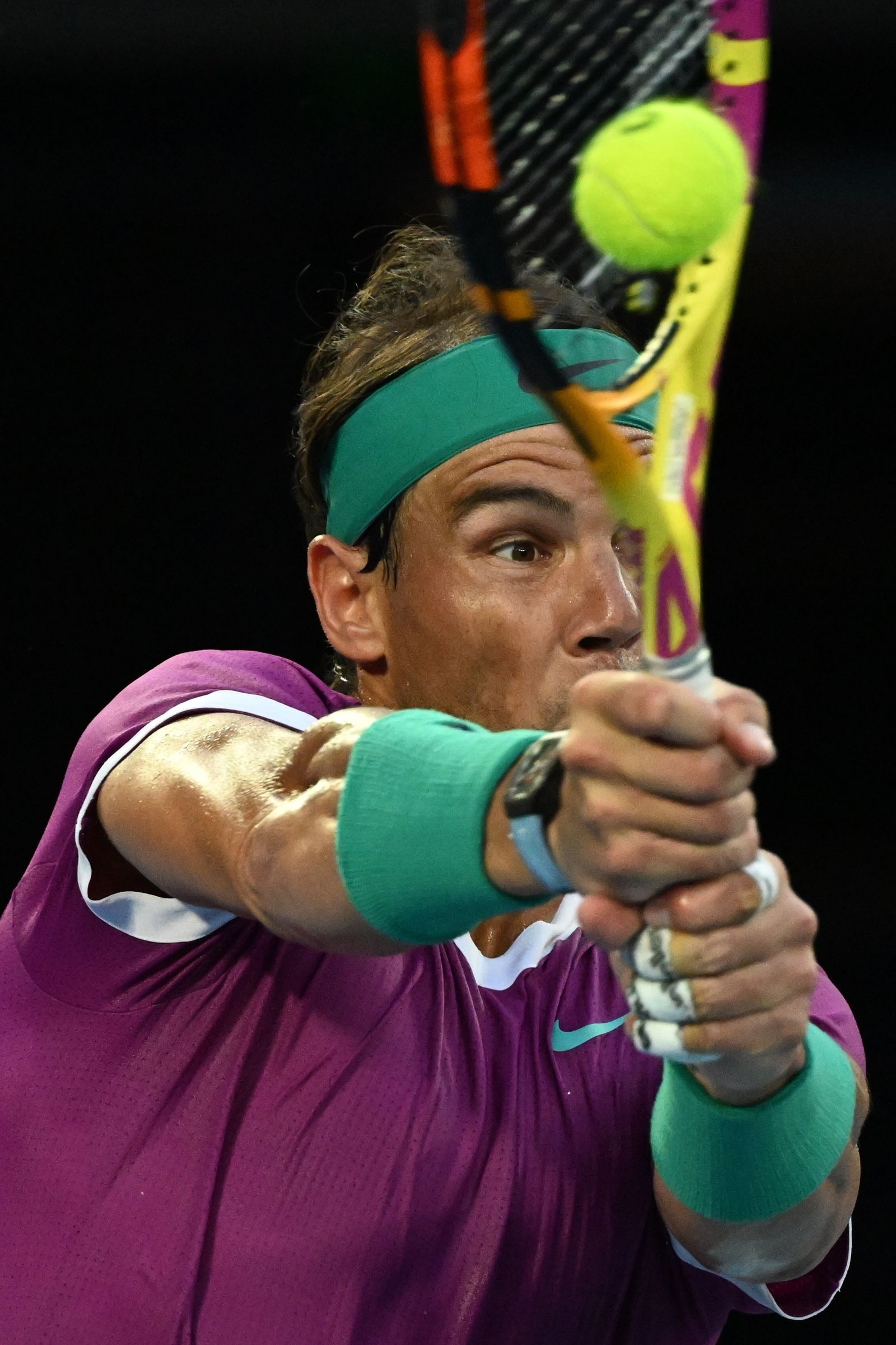 Las imágenes de la gran final entre Nadal y Medvedev (1)