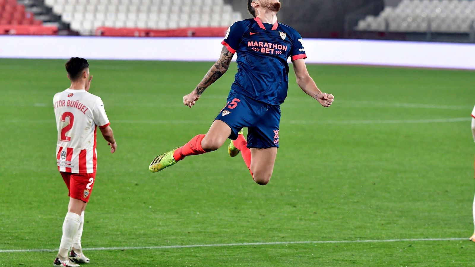 Las fotos del Almería-Sevilla de Copa del Rey