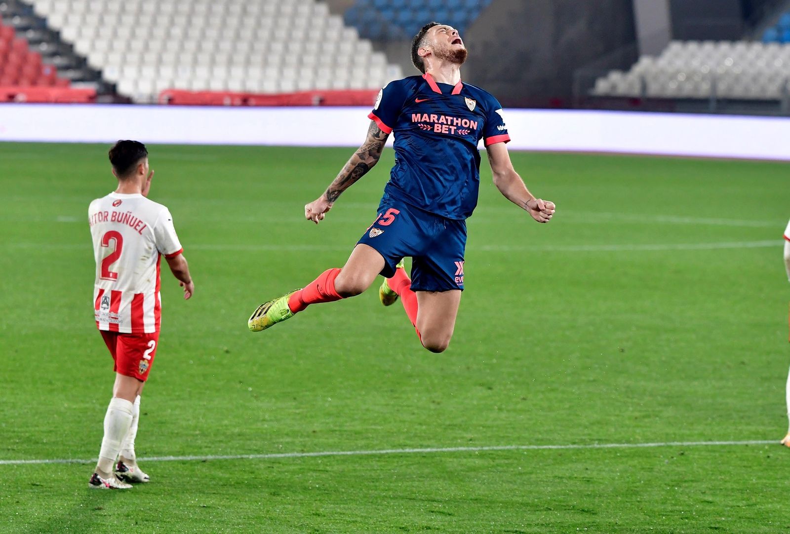 Las fotos del Almería-Sevilla de Copa del Rey