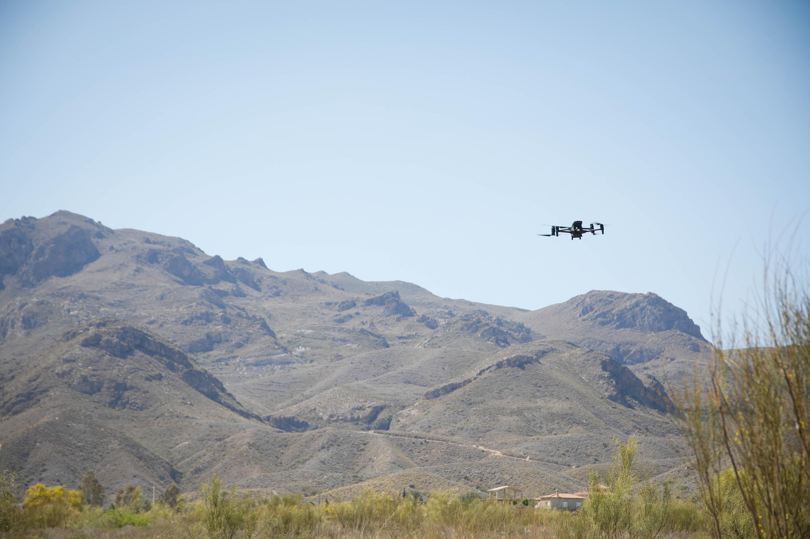 Así se ha vivido el simulacro de incendio forestal en Turre