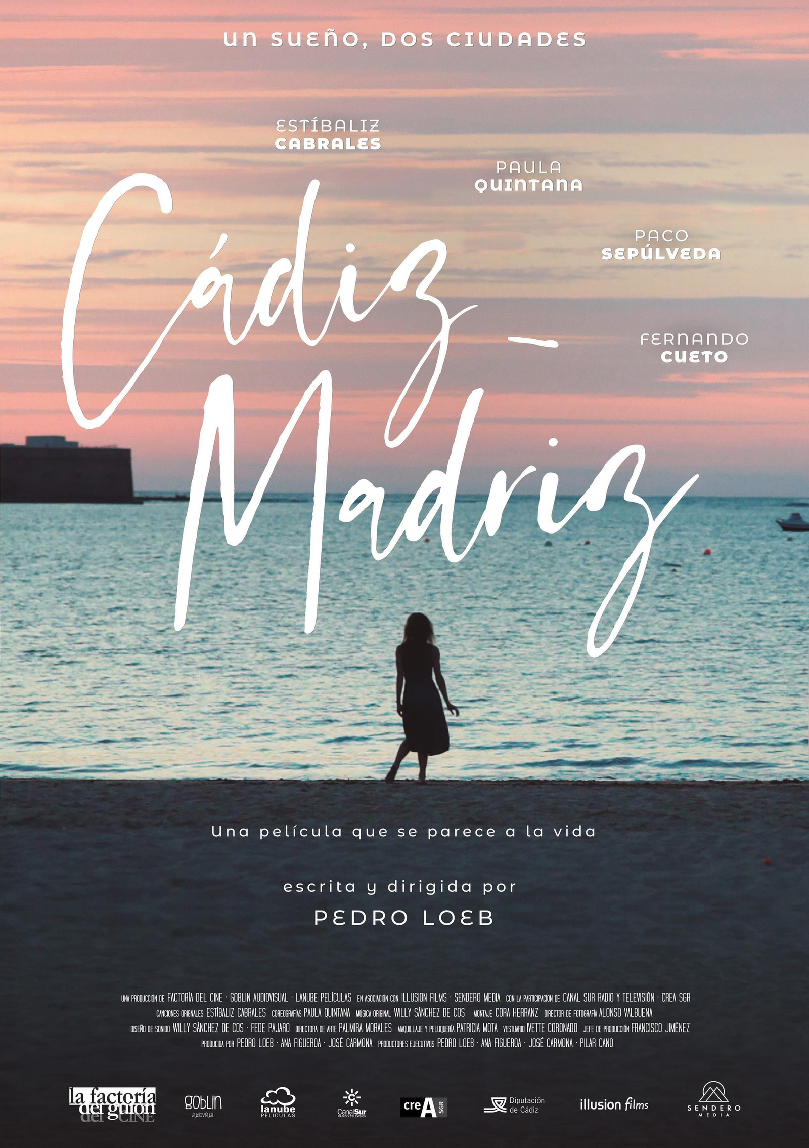 Retazo del cartel de la película ‘Cádiz-Madriz’,  de Pedro Loeb.