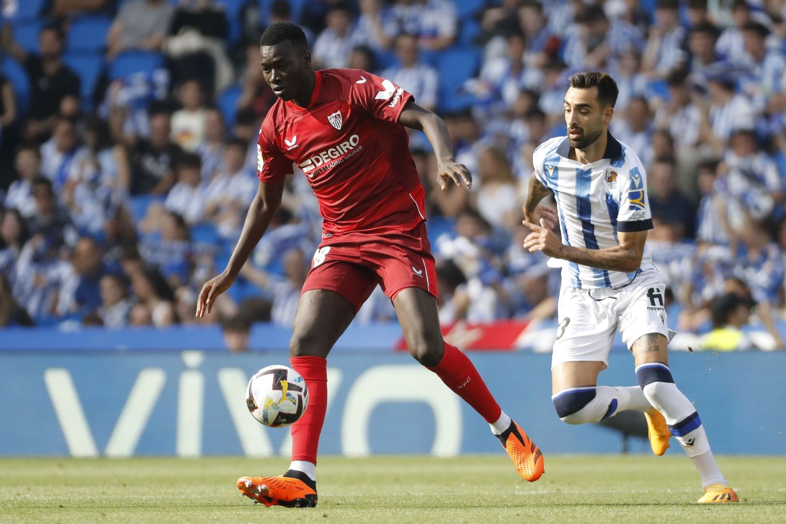 Las fotos del Real Sociedad - Sevilla