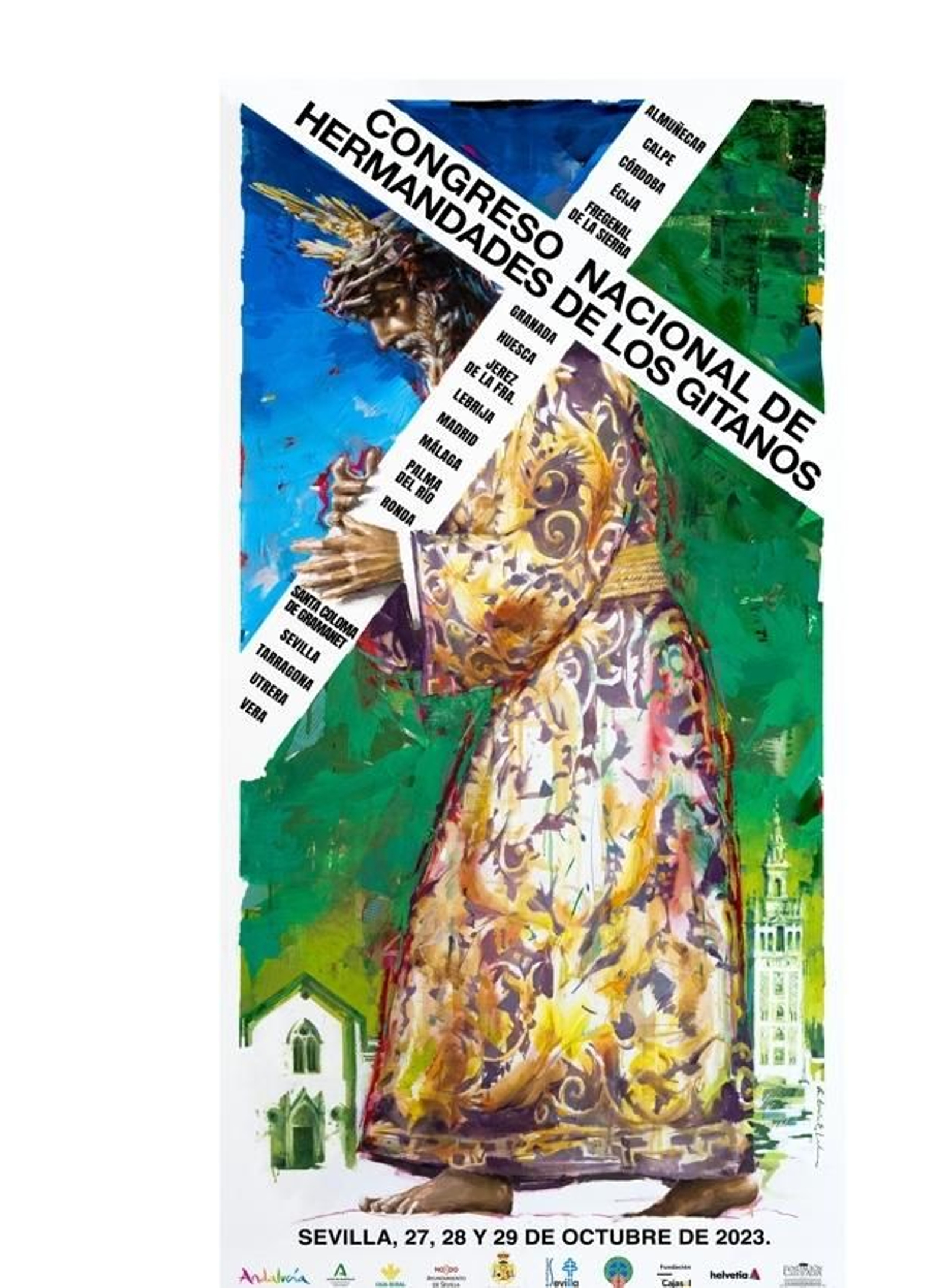 El cartel del congreso.