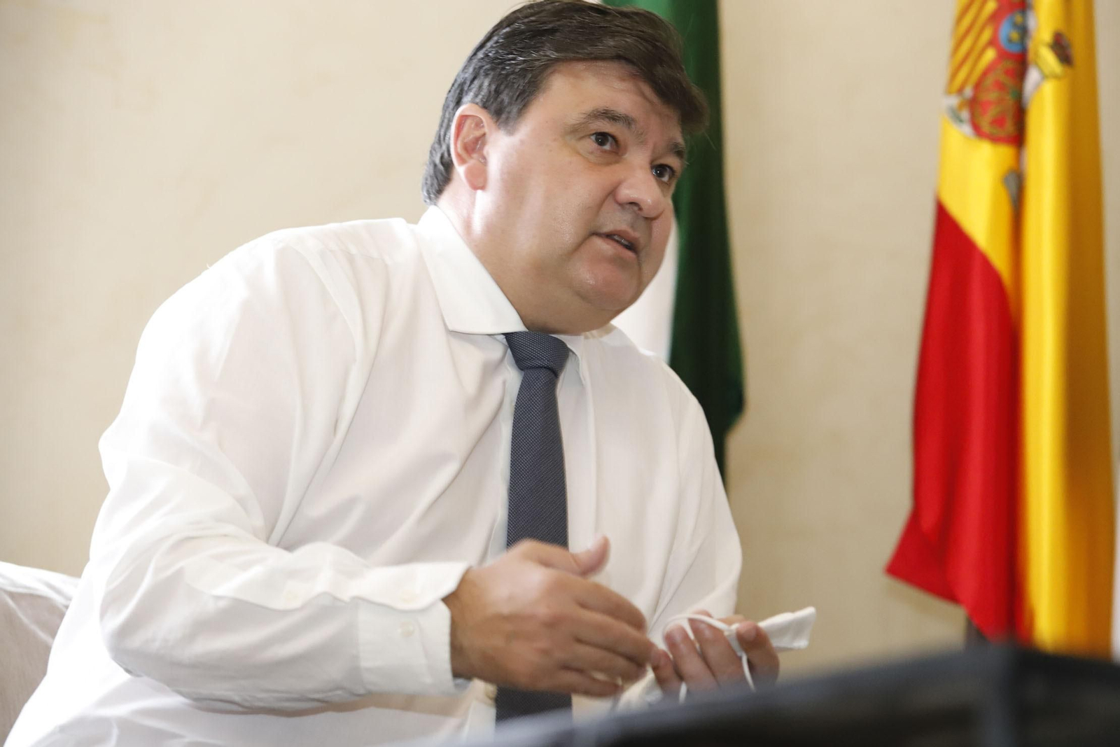 El alcalde de Huelva, Gabriel Cruz.