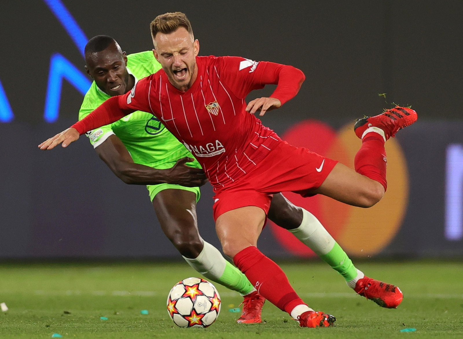 Las imágenes del Wolfsburgo-Sevilla