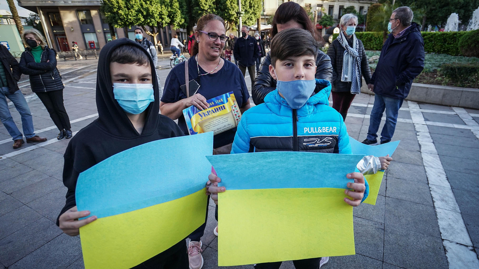 Concentración en Jerez por la paz en Ucrania