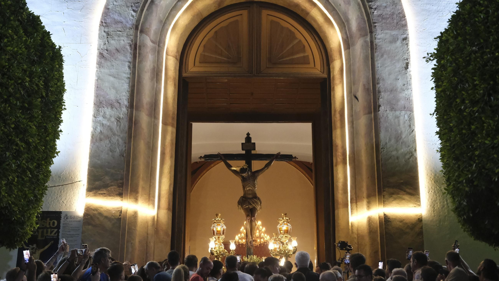 Las imágenes del Cristo de la Luz, en Dalías