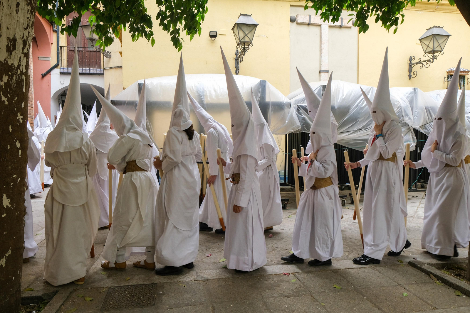 LAS IMAGENES DE LA BORRIQUITA (HDAD DEL AMOR) EN SEVILLA SEMANA SANTA 2024