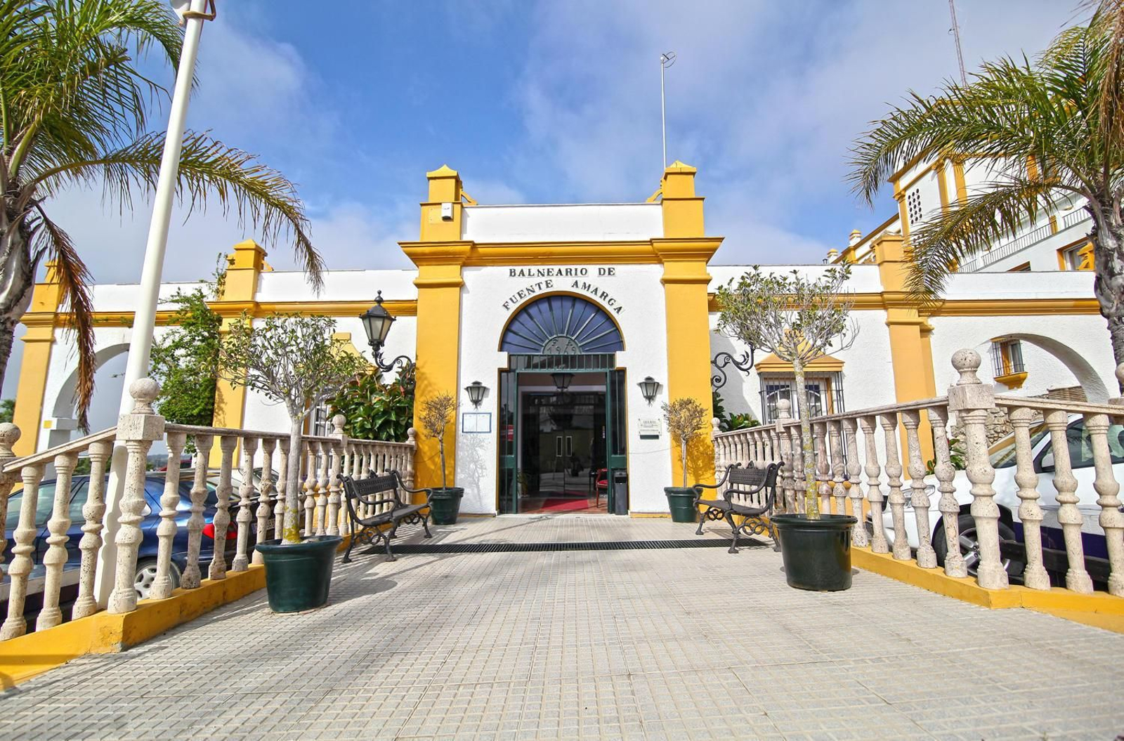 Vista del exterior de las instalaciones de Fuente Amarga.