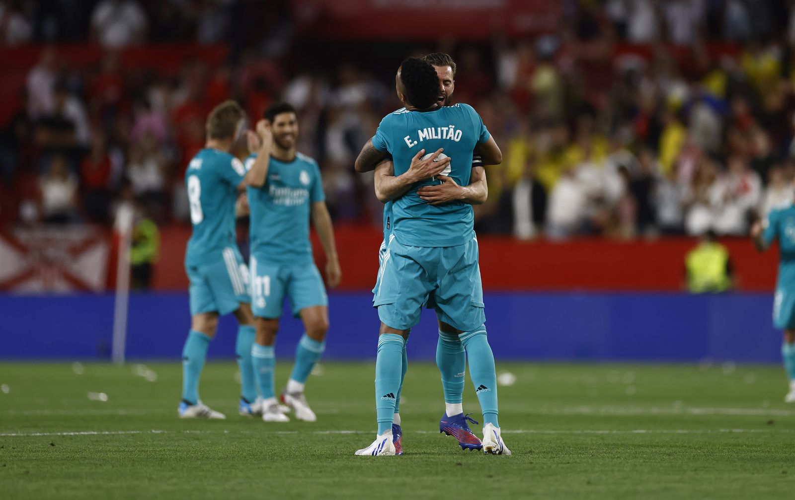 Las imágenes del Sevilla- Real Madrid