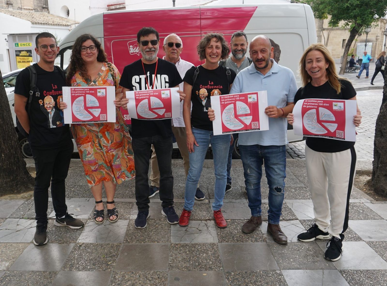 Presentación de las 35 medidas por parte de La Confluencia.
