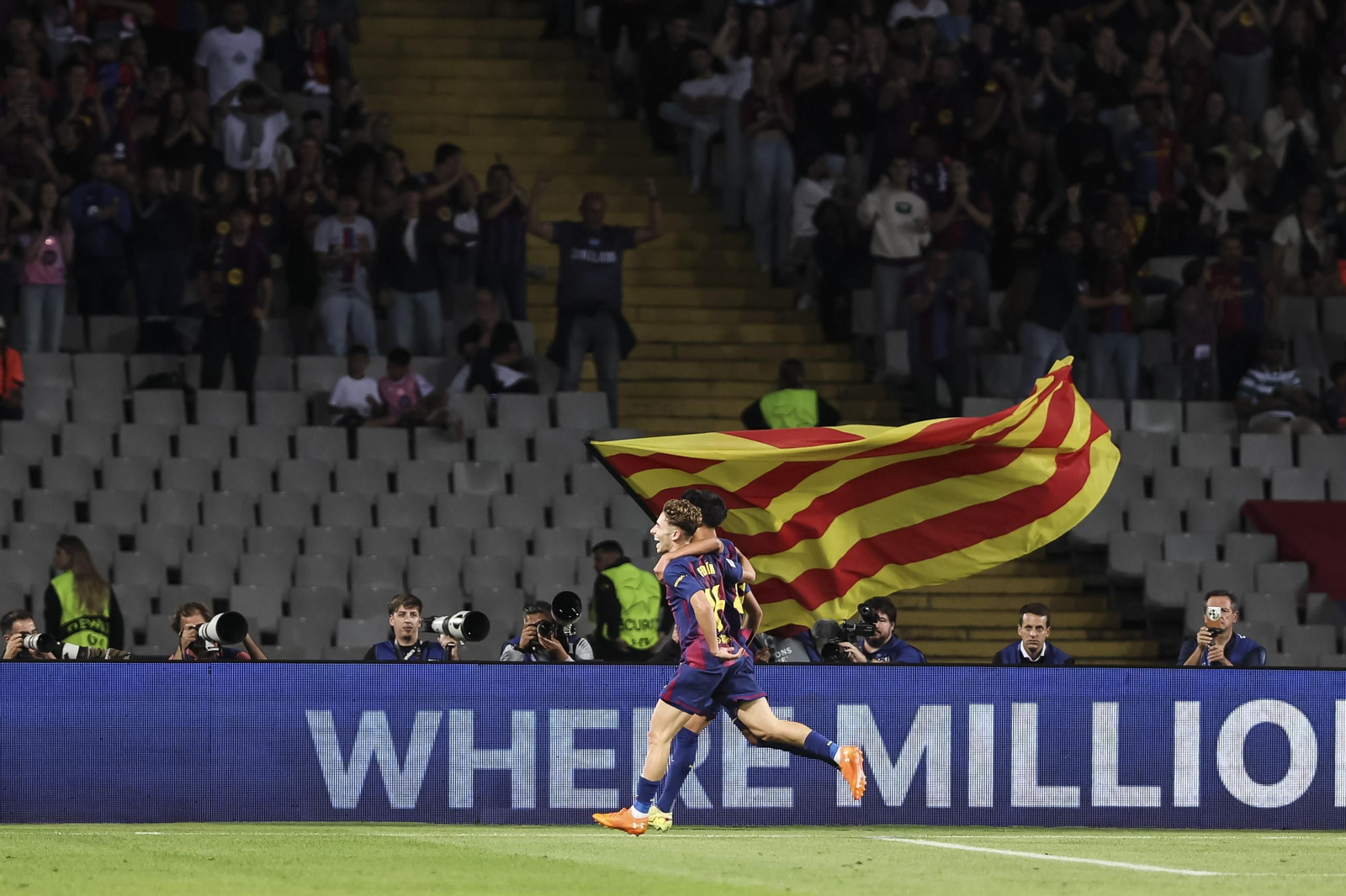 Las fotos del Barcelona-Olympiacos