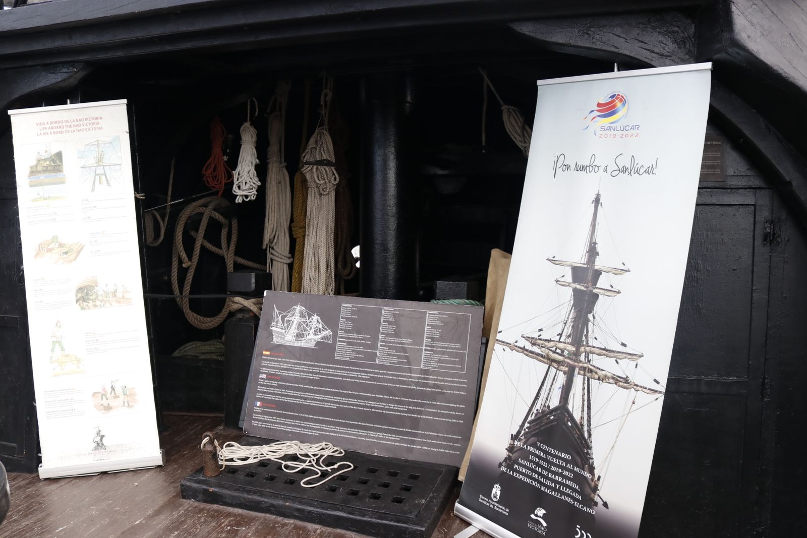 La nao 'Victoria' en La Línea