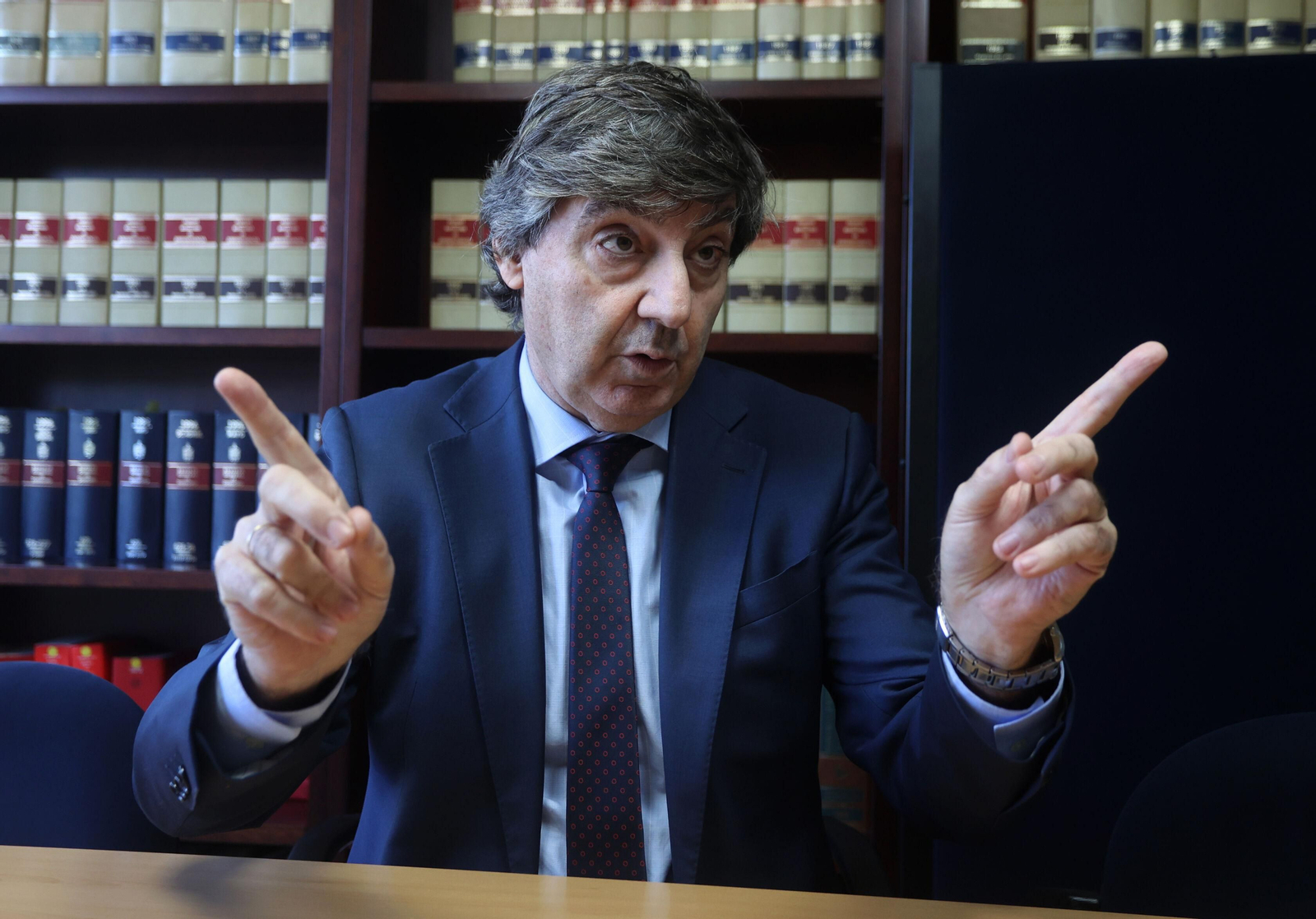 El decano del Ilustre Colegio de Abogados de Sevilla (ICAS), Óscar Fernández León.