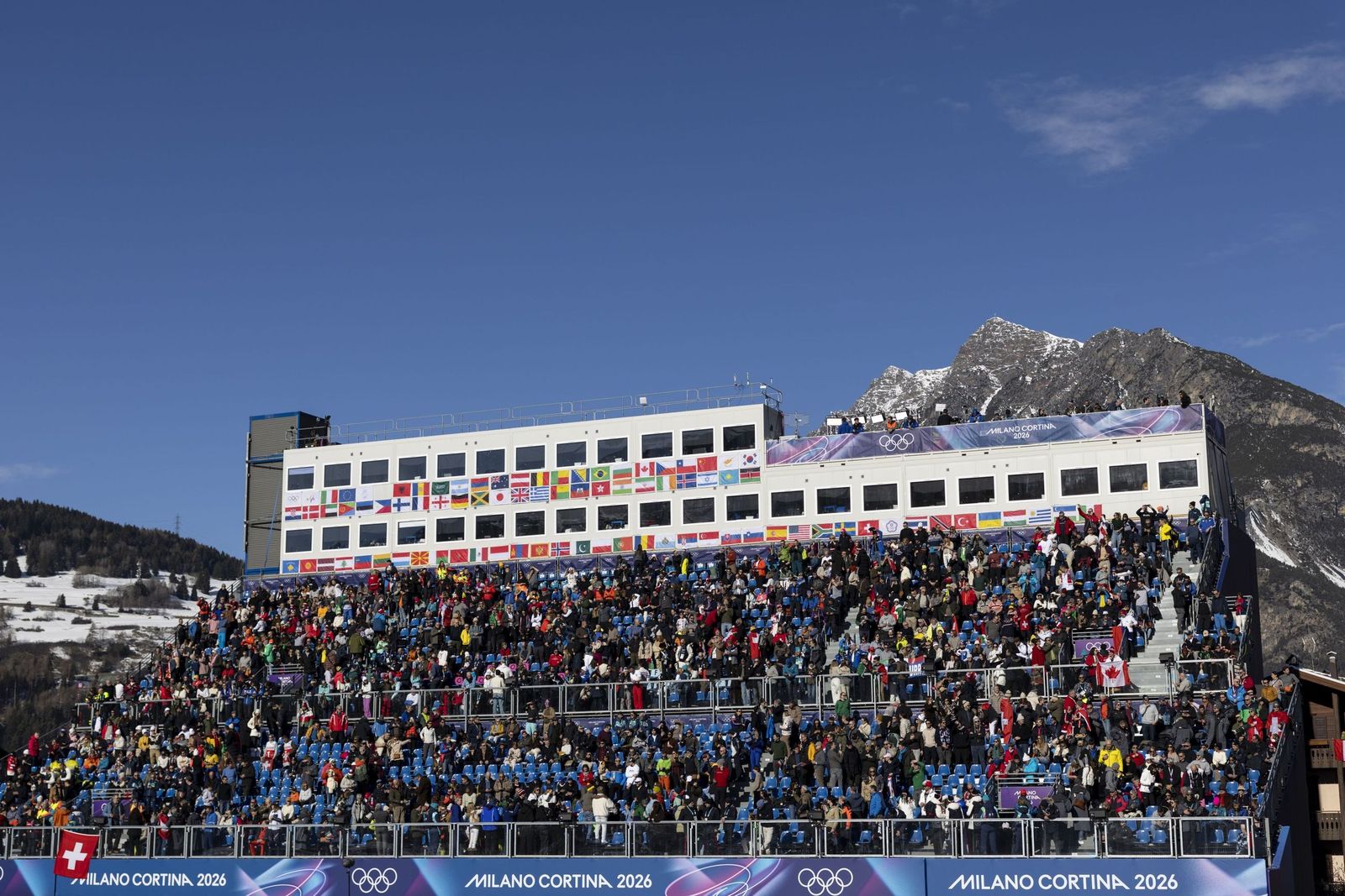 Las espectaculares fotos del descenso masculino en los Juegos Olímpicos de invierno