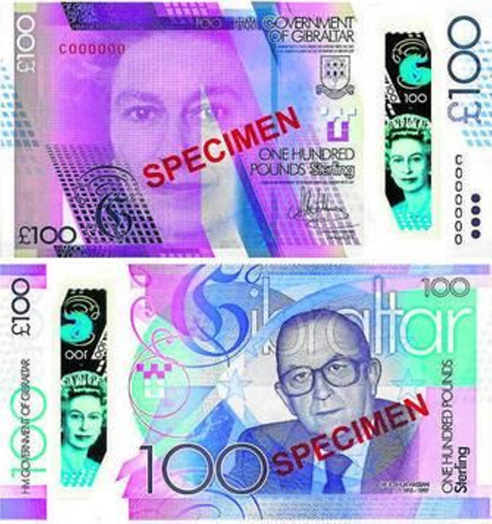 El billete de 100 libras que se lanzará pronto.