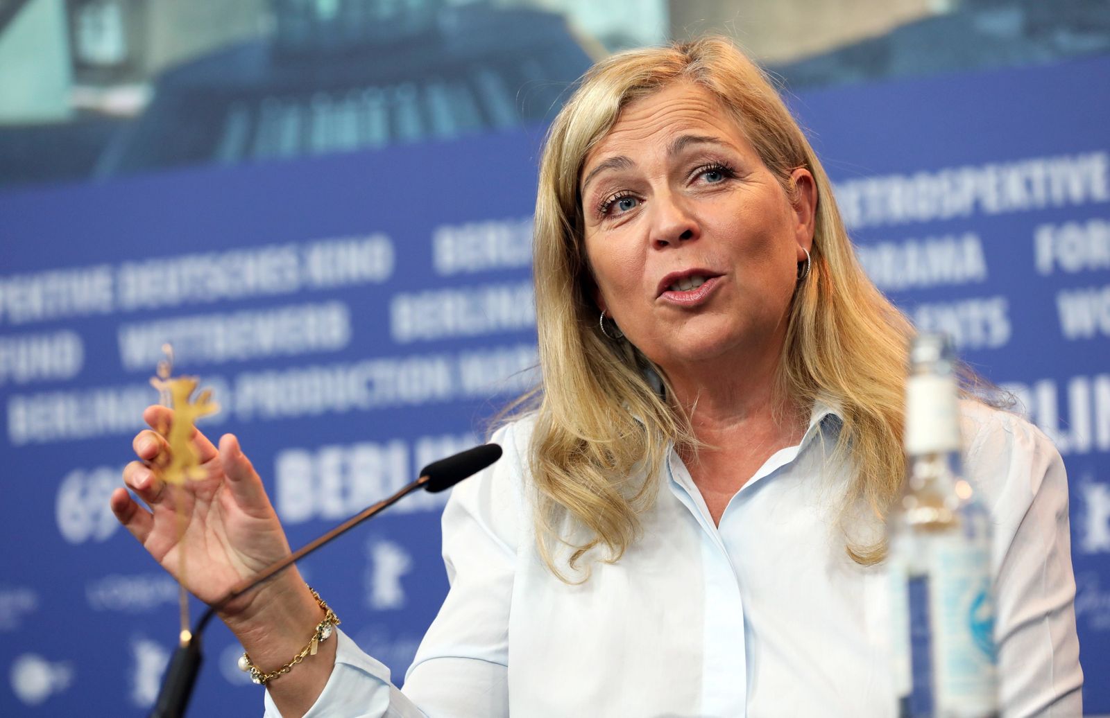 La directora Lone Scherfig.