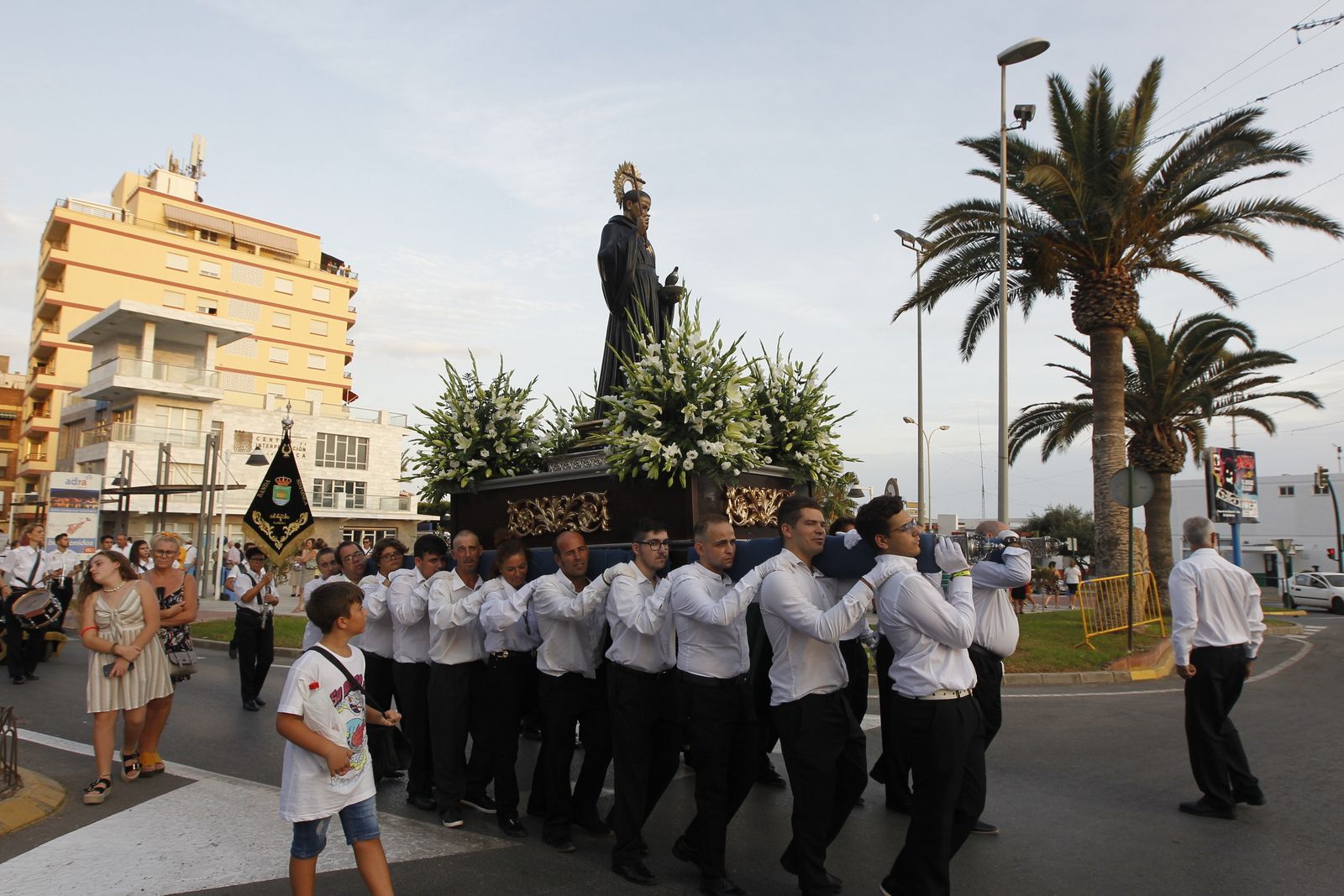 Procesión de la Virgen del Mar en Adra