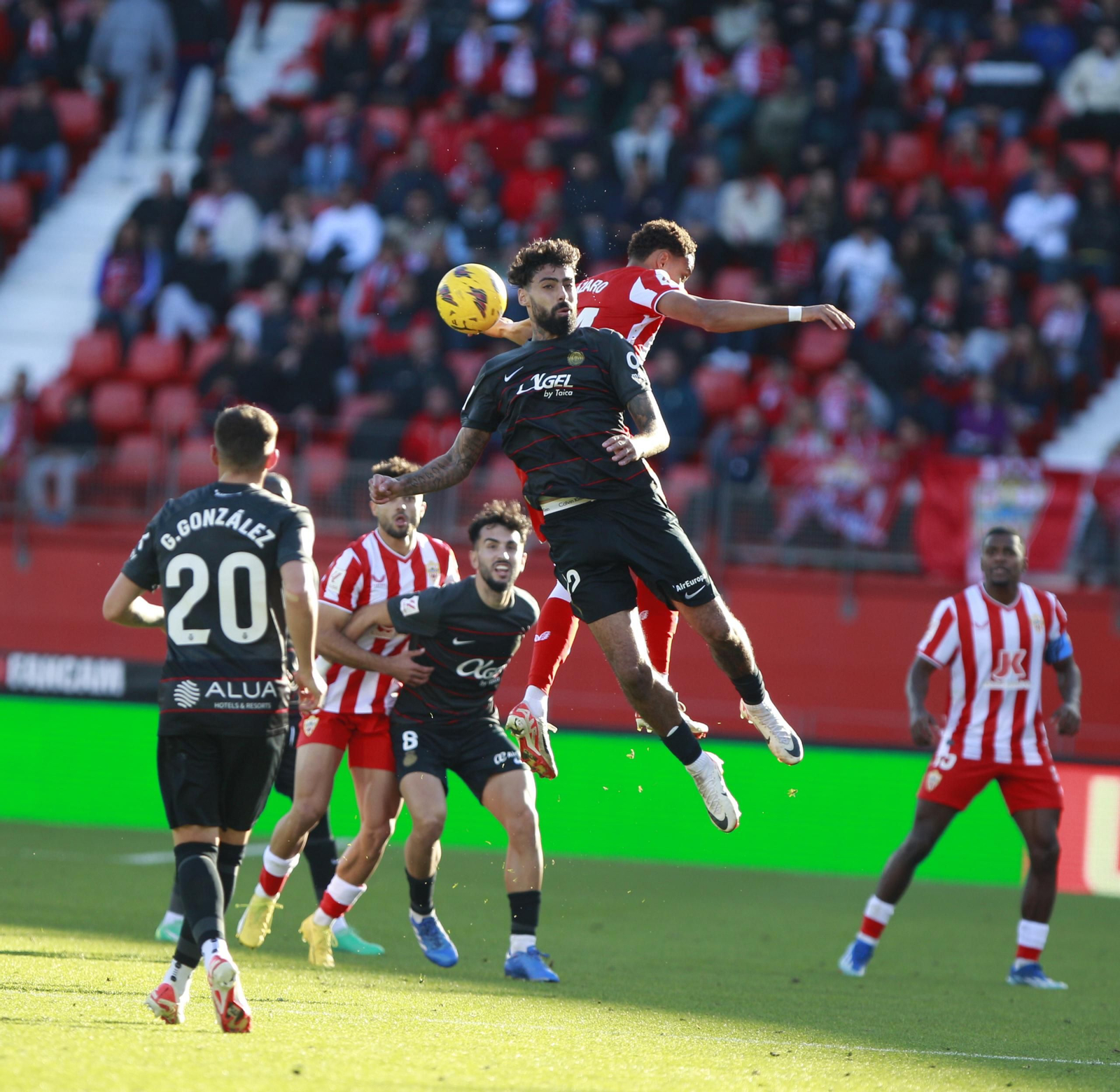 Imágenes del partido U.D. Almería-R.C.D. Mallorca
