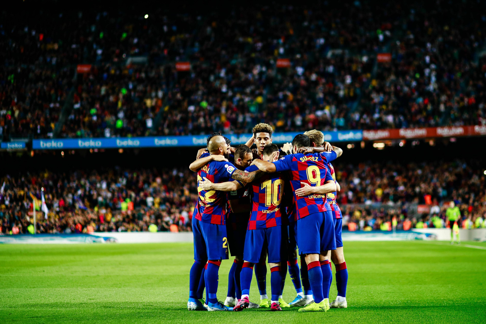 Las imágenes del Barcelona-Sevilla Las imágenes del Barcelona-Sevilla