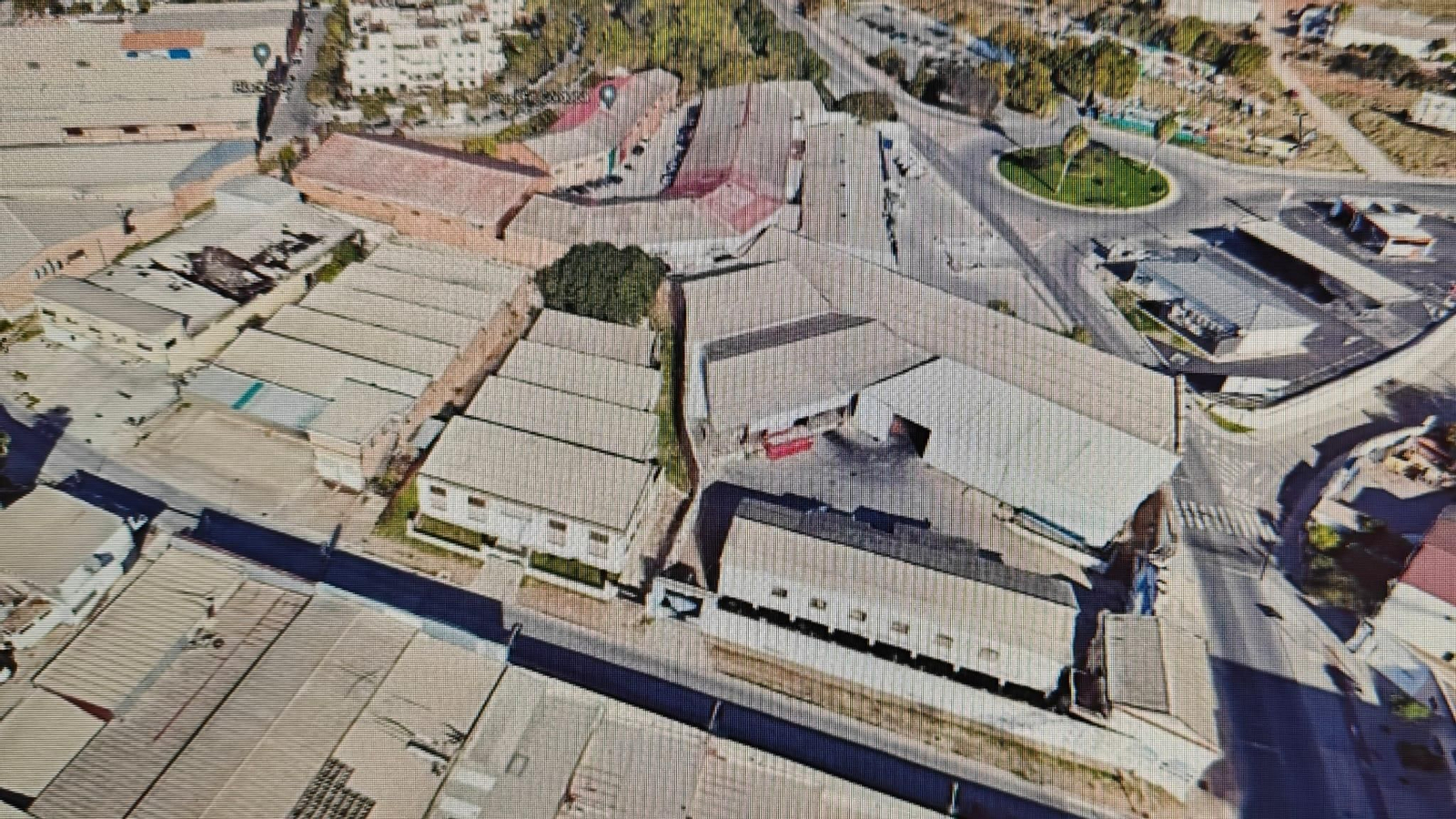 Vista aérea de la zona en la que se impulsa la zona residencial en Chinales.