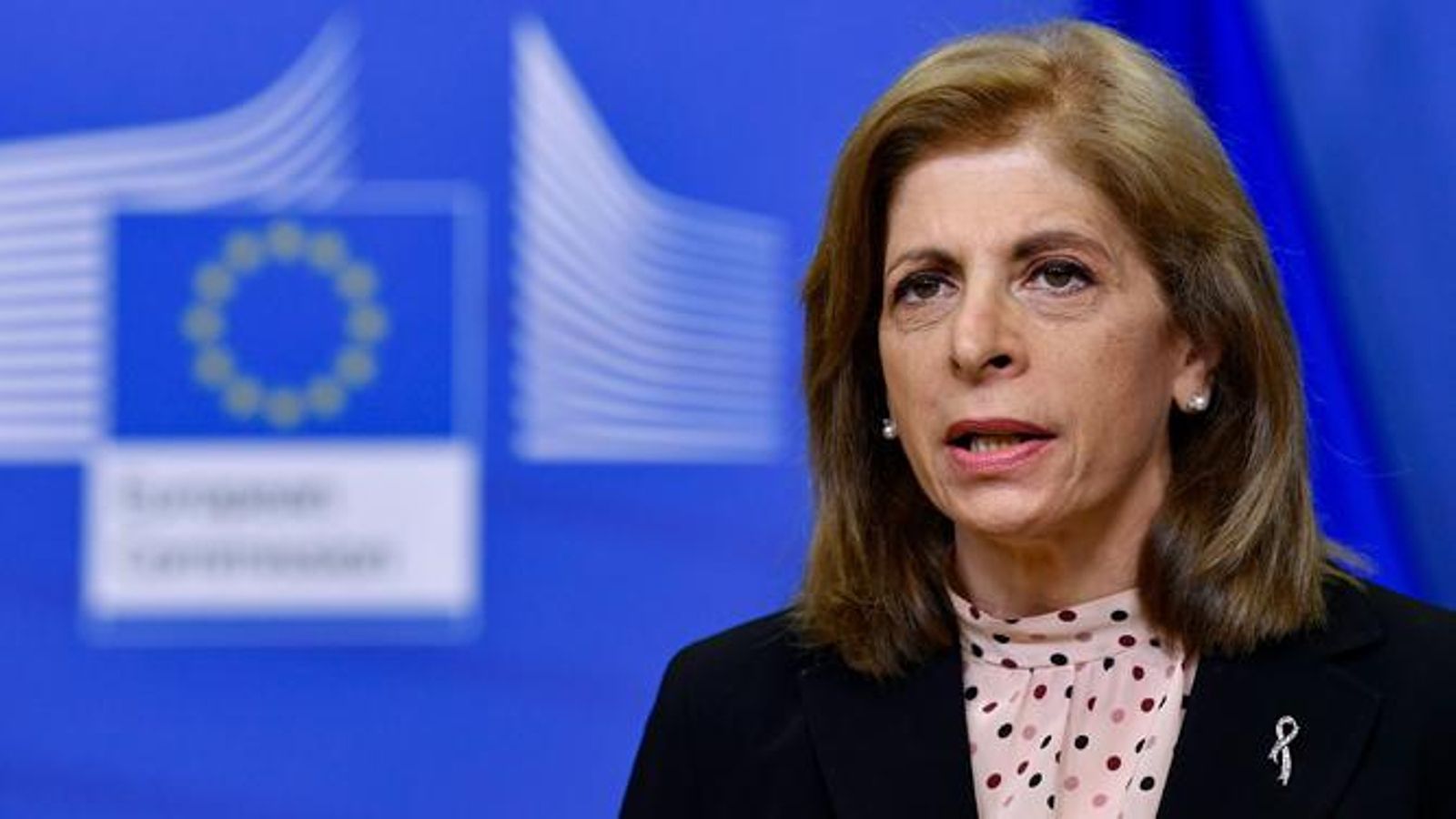 La comisaria de Salud, Stella Kyriakides.