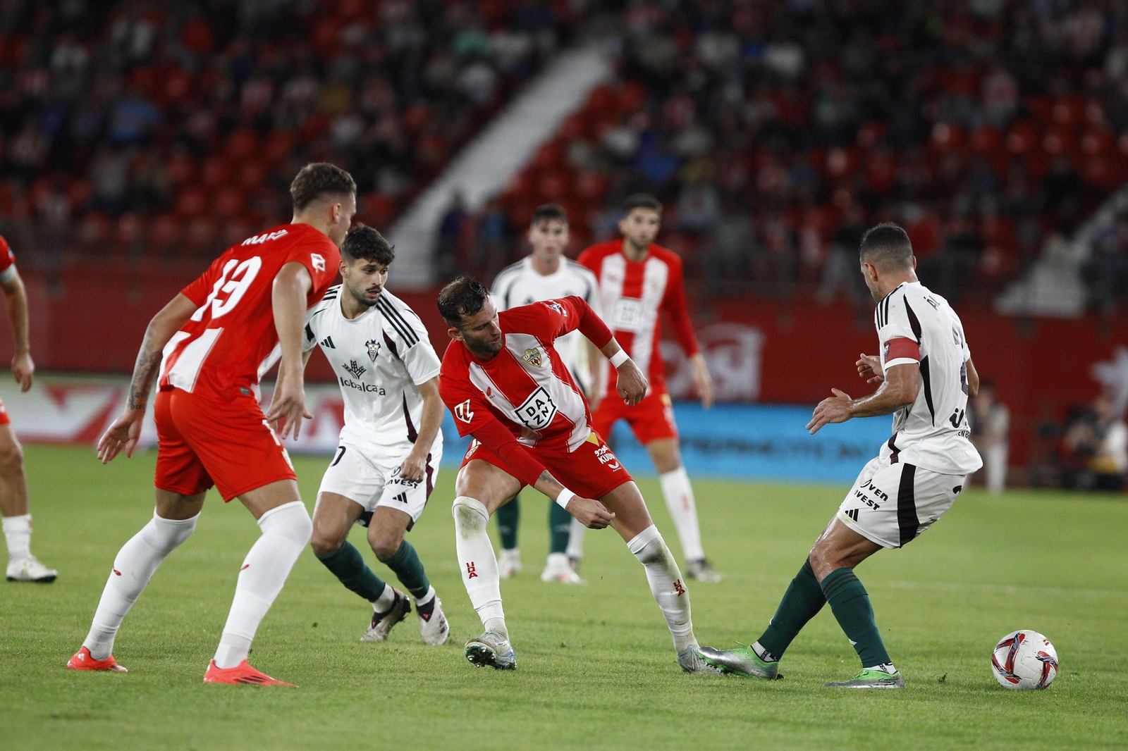 Las imágenes del partido U.D. Almería-Albacete Balompié