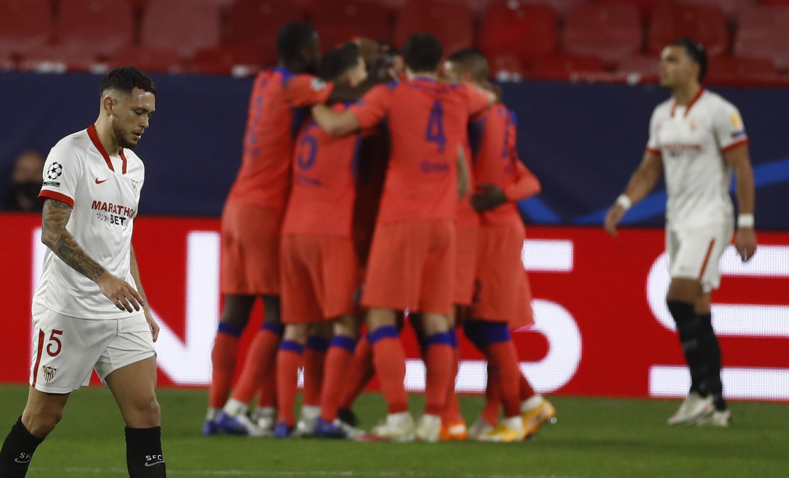 Las imágenes del Sevilla-Chelsea